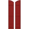 Ekena Millwork Americraft 3-Board (3 Batten) Wood Joined Board-n-Batten Shutters w/Ellipt Top, ARW401BE311X77BRH, PR ARW401BE311X77BRH - alternate 1